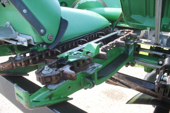 JD 612C corn head, intermeshing knifes rolls, stalk devestators, header height, contour, rowsense sensors, 2017 model, very good condition (header Carrier wagon IS NOT INCLUDED) - Image 17