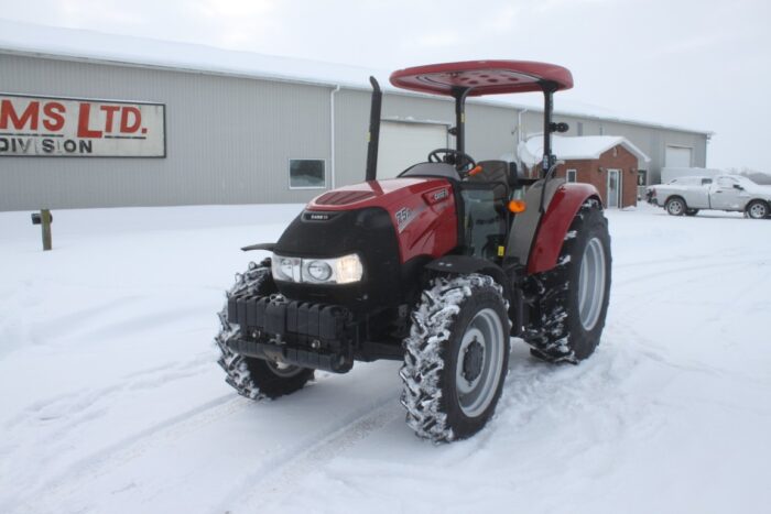 Case/Int Farmall 75A 4wd tractor, canopy, 420/85R-30, 2 remotes, 12x12 with power shuttle and creeper gears, 540 pto, front fenders, 8 front weights, 541 hours - Image 2