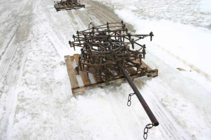 set of 6 section diamond harrows/ pole - Image 3