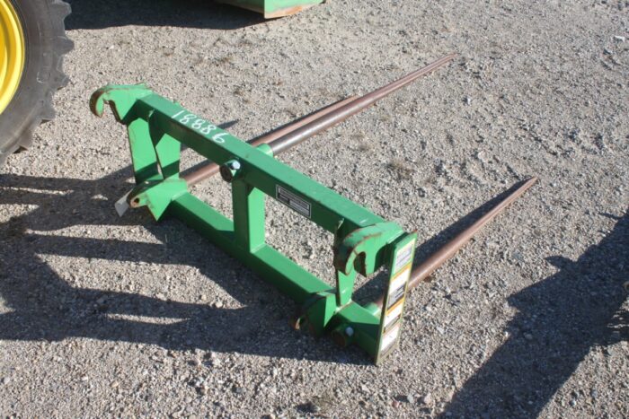 Frontier AB12 3 prong bale spear, Euro QT, as new - Image 3