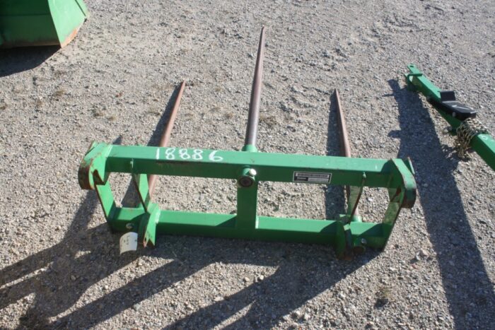 Frontier AB12 3 prong bale spear, Euro QT, as new - Image 5