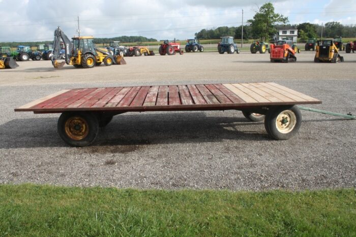 8'x16' flat hay wagon - Image 4