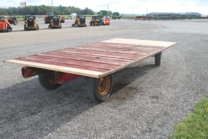 8'x16' flat hay wagon - Image 5