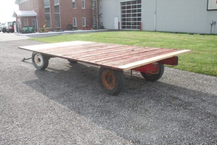 8'x16' flat hay wagon - Image 6