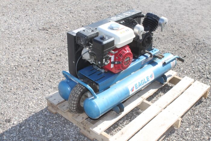 Honda Eagle Wheel barrow, Honda gas powered air compressor (12.5 CFM) - Image 2