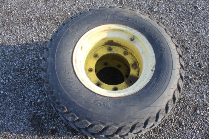 Firestone A set a 4 turf tires off of JD 5000 sieries tractor. 2-21.5x16.1 and 2- 9.5x16 - Image 13