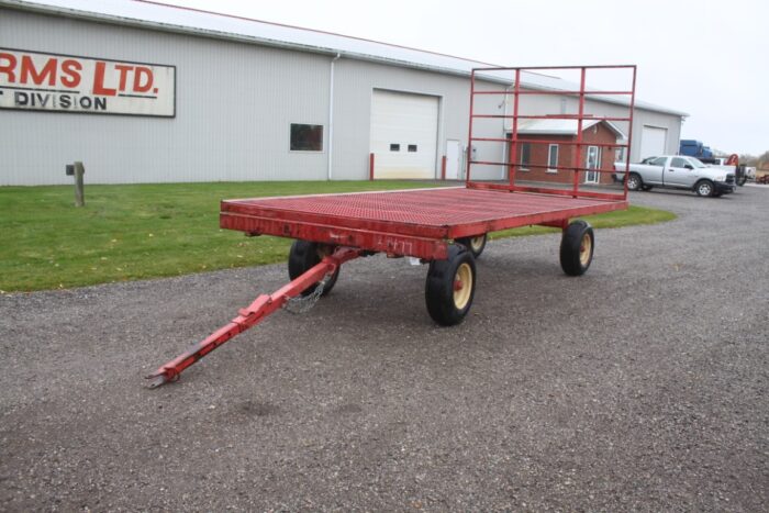 Creekbank 16' steel mesh top hay wagon - Image 2