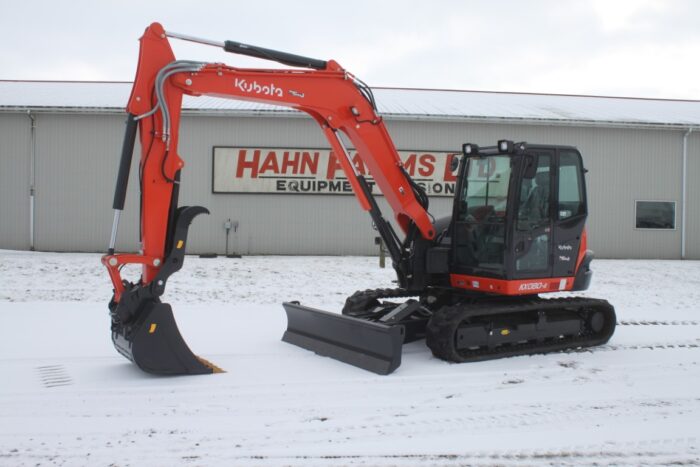Kubota KX080-4S2 excavator
