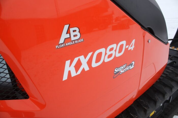 Kubota KX080-4S2 excavator - Image 10