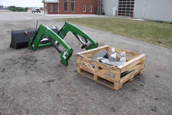 Alo New X3 (NSL) green loader, Euro QT, 83" bucket - Image 3