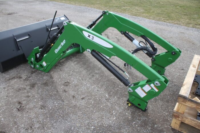 Alo New X3 (NSL) green loader, skidsteer QT, 83" bucket - Image 4