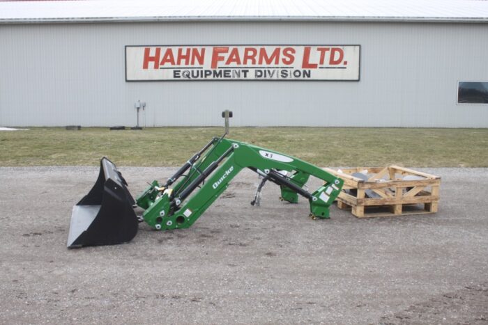 Alo New X3 (NSL) green loader, Euro QT, 83" bucket