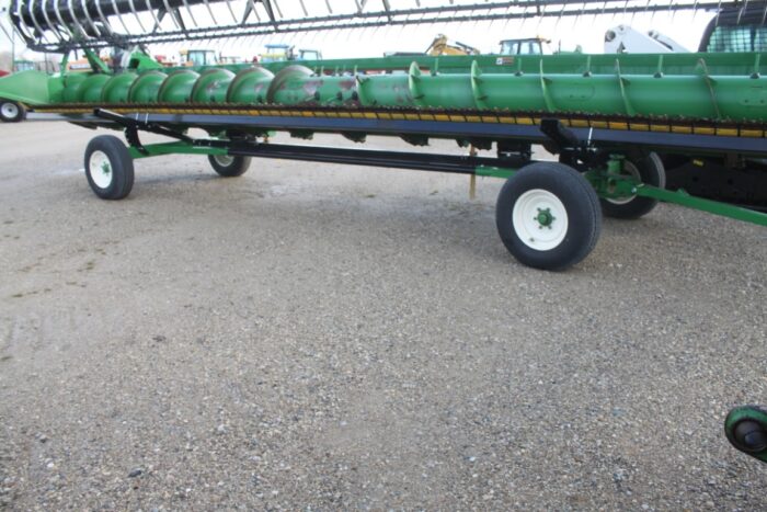 Challenger HC-35 35' header carrier wagon, 235/85R16 highway service tires and rims, green, New and unused