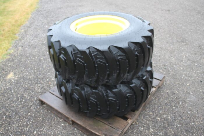 JD Set of 2 rear tire assembleis to fit 3000R series