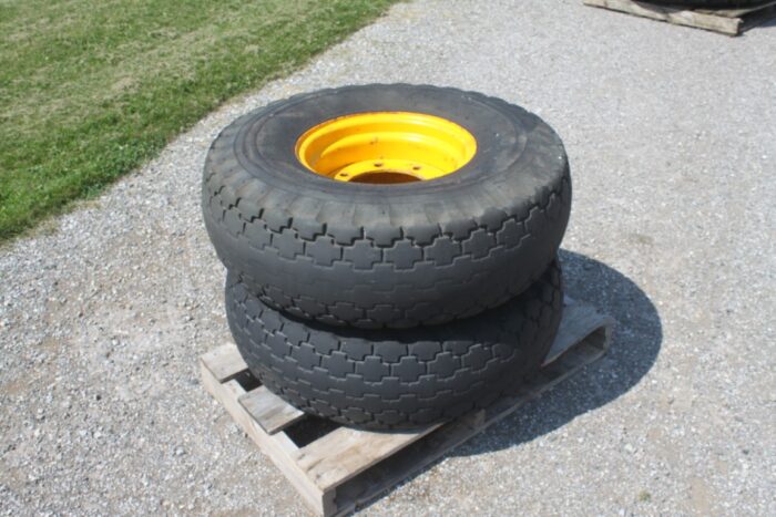 Firestone 12.4x16 turf tires on 8 bolt rims