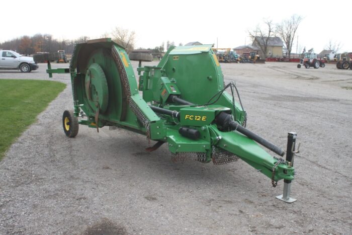 JD FC12E 12', hydraulic folding batwing mower, Demo unit, 2022 model - Image 3