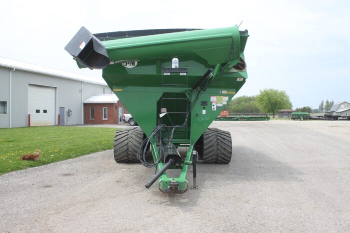 J& M 1501-22T 1500 bu grain cart, 22 inch auger, scales, roll tarp, StormTracker undercarriage - Image 3