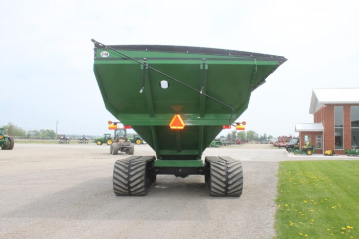 J& M 1501-22T 1500 bu grain cart, 22 inch auger, scales, roll tarp, StormTracker undercarriage - Image 7