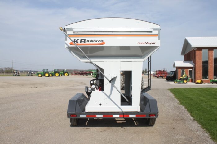 Kilbros 260 seed tender, electric lift-lower winch, 2 function wireless remote, 4-point scale kit - Image 7