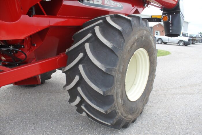 Kilbros 835 grain cart, tarp, hyd. Deflector, scales, 410 Digistar display. - Image 9