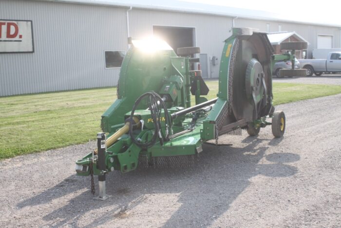 JD FC15M 15' Batwing Mower, 1000 PTO, laminated tires, stump jumpers, spring suspension - Image 2