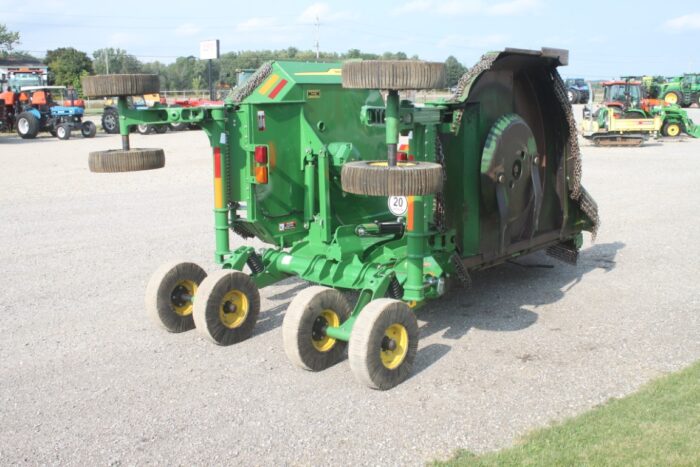 JD FC15M 15' Batwing Mower, 1000 PTO, laminated tires, stump jumpers, spring suspension - Image 6