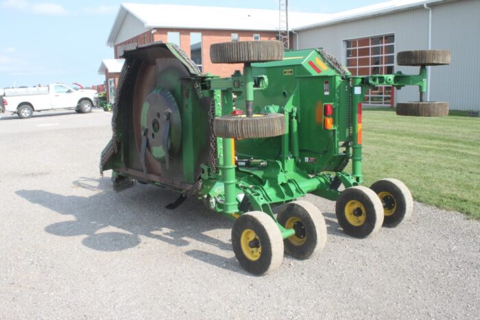 JD FC15M 15' Batwing Mower, 1000 PTO, laminated tires, stump jumpers, spring suspension - Image 8
