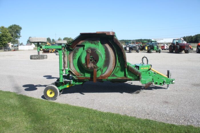JD FC15M 15' Batwing Mower, 1000 PTO, laminated tires, stump jumpers, spring suspension - Image 5