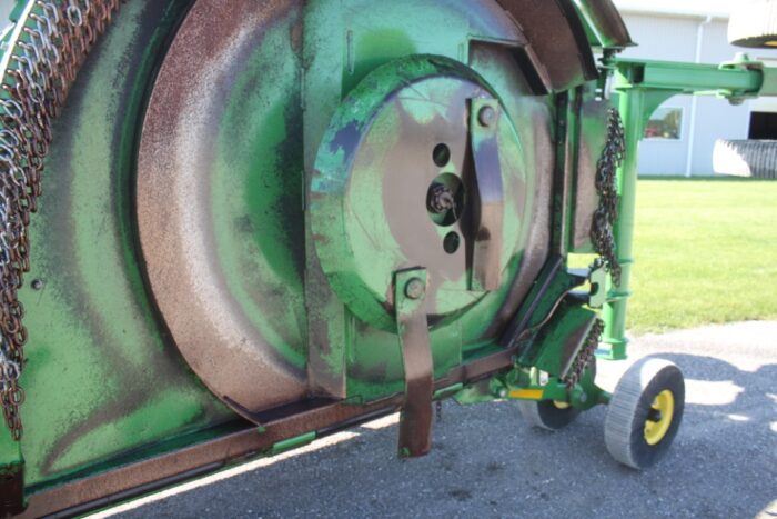 JD FC15M 15' Batwing Mower, 1000 PTO, laminated tires, stump jumpers, spring suspension - Image 9