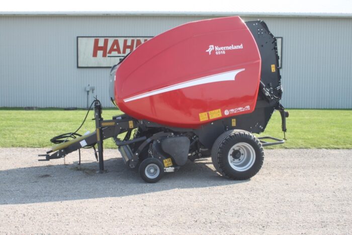 Kverneland 6516 SC14 round baler, 14 knife cutter,net wrap, Isobus
