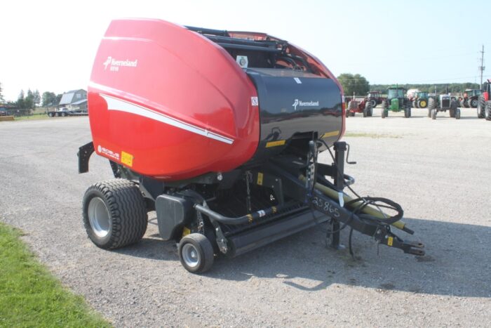 Kverneland 6516 SC14 round baler, 14 knife cutter,net wrap, Isobus - Image 4