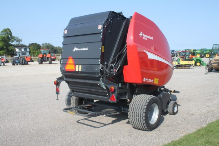 Kverneland 6516 SC14 round baler, 14 knife cutter,net wrap, Isobus - Image 6
