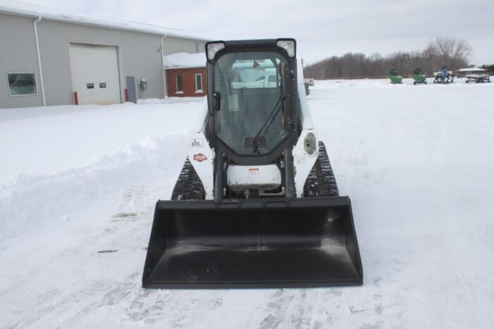 Bobcat T590 track skidsteer, cab, air, 2-speed, hydraulic coupler - Image 3