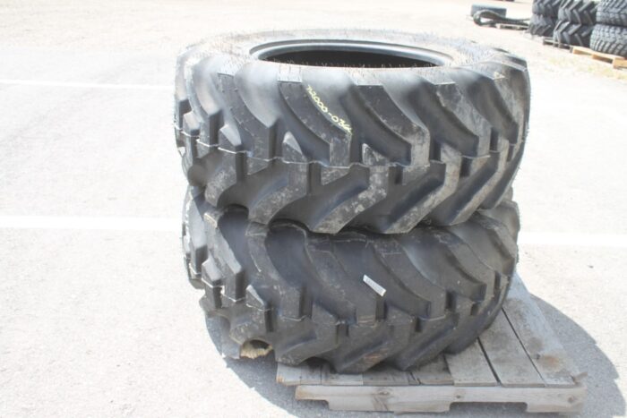 Firestone set of 17.5x24 tires, 100% tread - Image 2