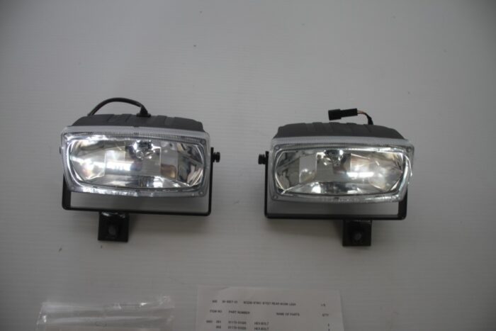 Kubota rear work light kit (6C230-97601) for Kubota Tractor B2230 / B2530 / B3000 / B3030 (CAB Type) - Image 2