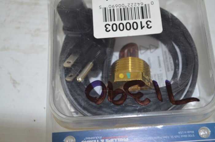 engine block plug heater, part number 3100003 - Image 2