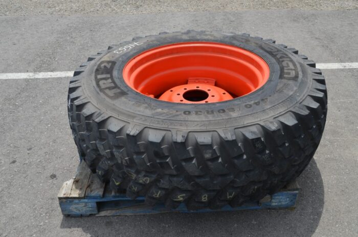 Nokian single 440/80R30 tire, used, part number RNM85RRAP15 - Image 2