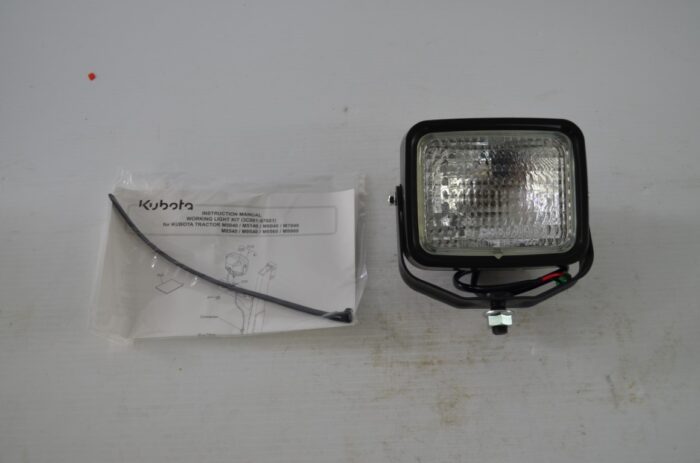 Kubota work light kit, part number (3C081-97601) for Kubota tractor M5040 / M5140 / M6040 / M7040 / M8540 / M9540 / M8560 / M9960