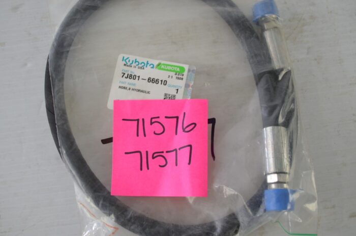 Kubota hydraulic hose, part number 7J801-66610 - Image 4