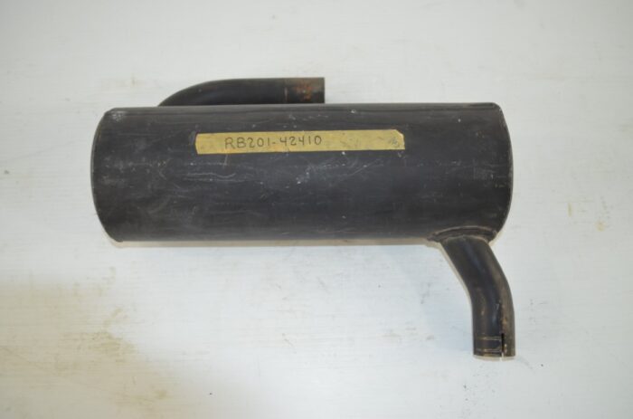 Kubota muffler, part number RB201-42410  ( fits Kubota KX41-2 )
