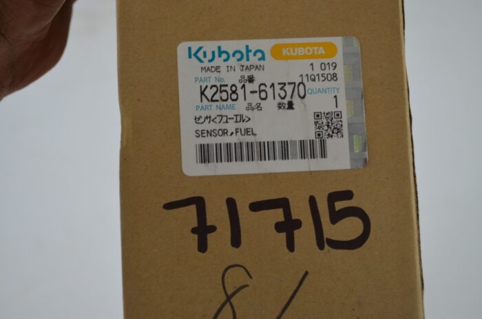 Kubota sensor fuel, part number K2581-61370 - Image 4