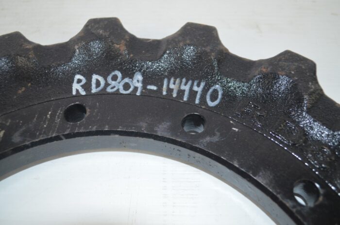 Kubota KX080 sprocket, part number RD809-14440 - Image 4
