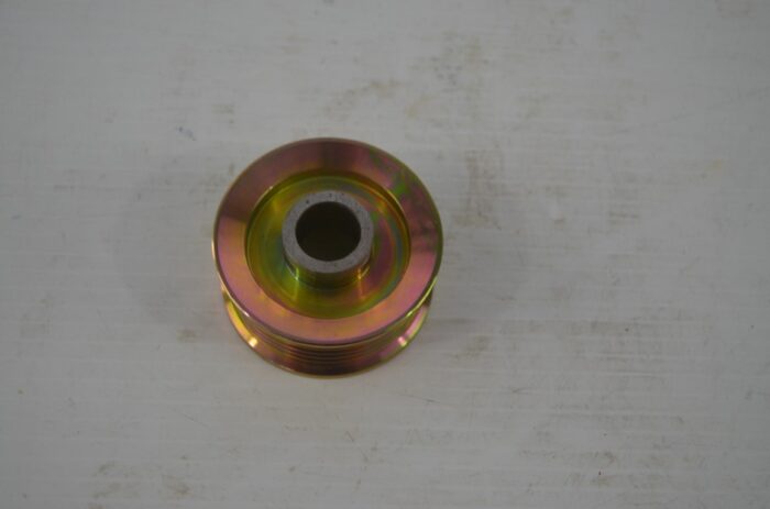 New multi-groove pulley.