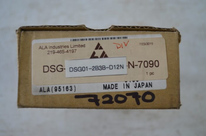 electircal solenoid, part number DSG01-2B3B-D12N - Image 7