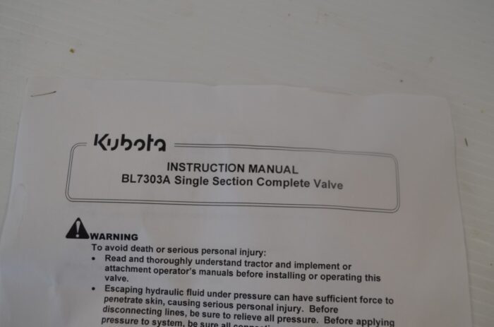 single spool completing kit, part number BL7303A - Image 12