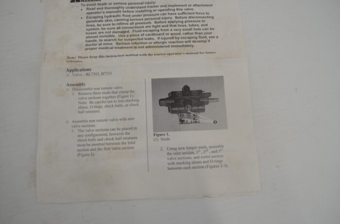 3 spool banking kit, part number BL7353 - Image 8