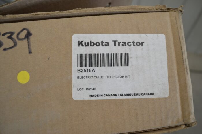 electric chute deflector kit, part number B2516A - Image 11