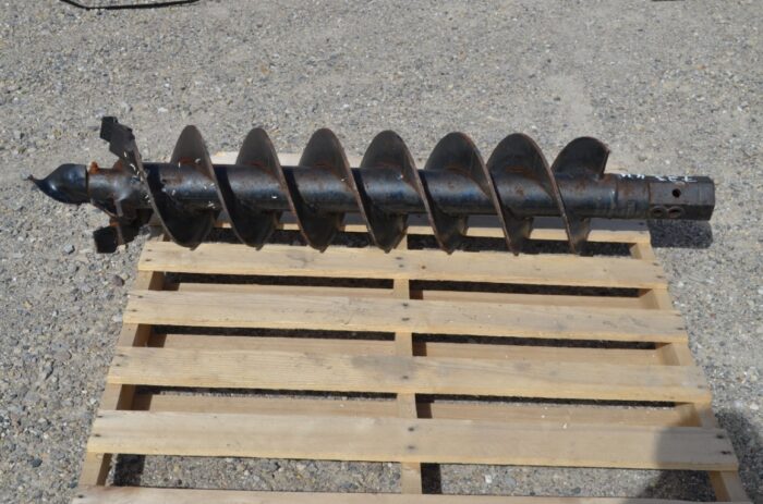 9" post hole auger, hex drive, (A0CD4H200) - Image 2