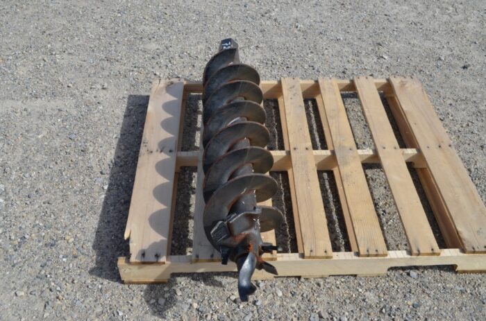 9" post hole auger, hex drive, (A0CD4H200) - Image 3