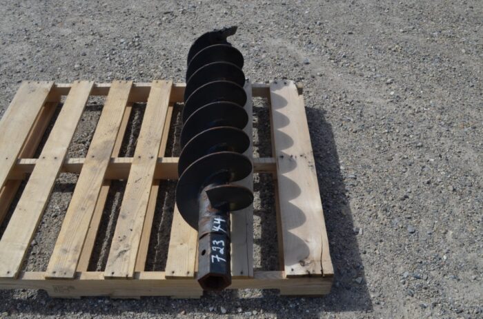 9" post hole auger, hex drive, (A0CD4H200) - Image 4